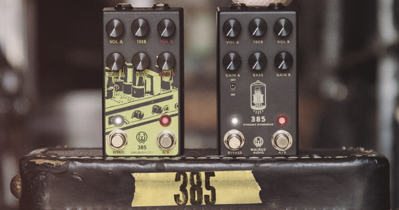 Walrus Audio 385 MKII, una versión dual del overdrive basado en el